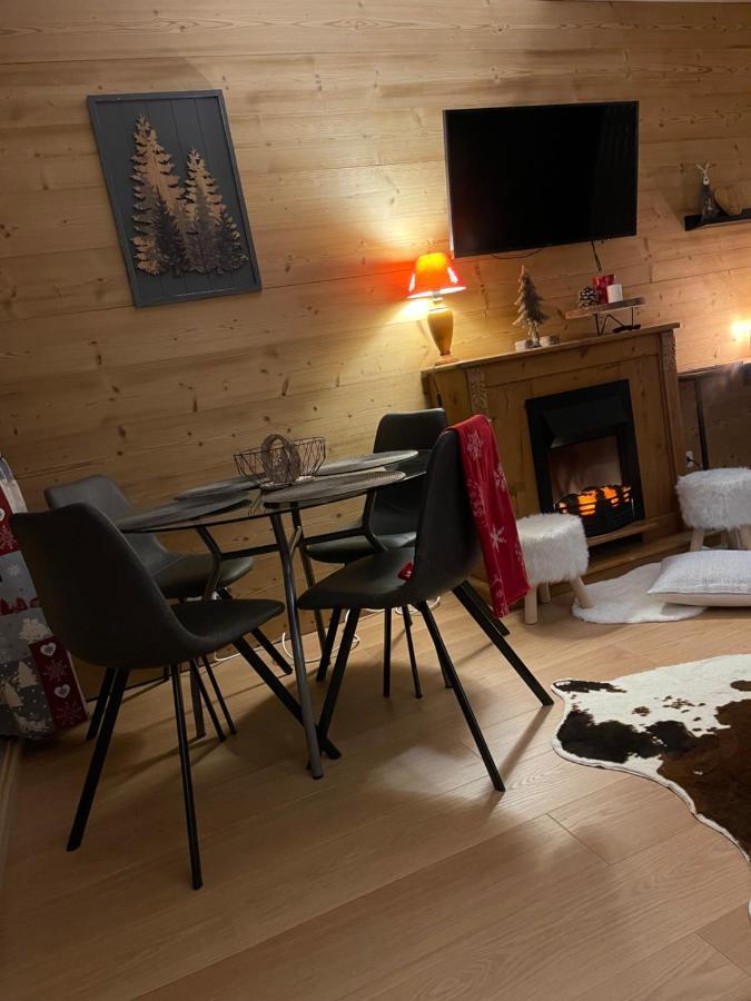 레두잘프 Studio 2 Alpes Style Chalet Au Pied De Telesiege Du Diable 아파트 외부 사진