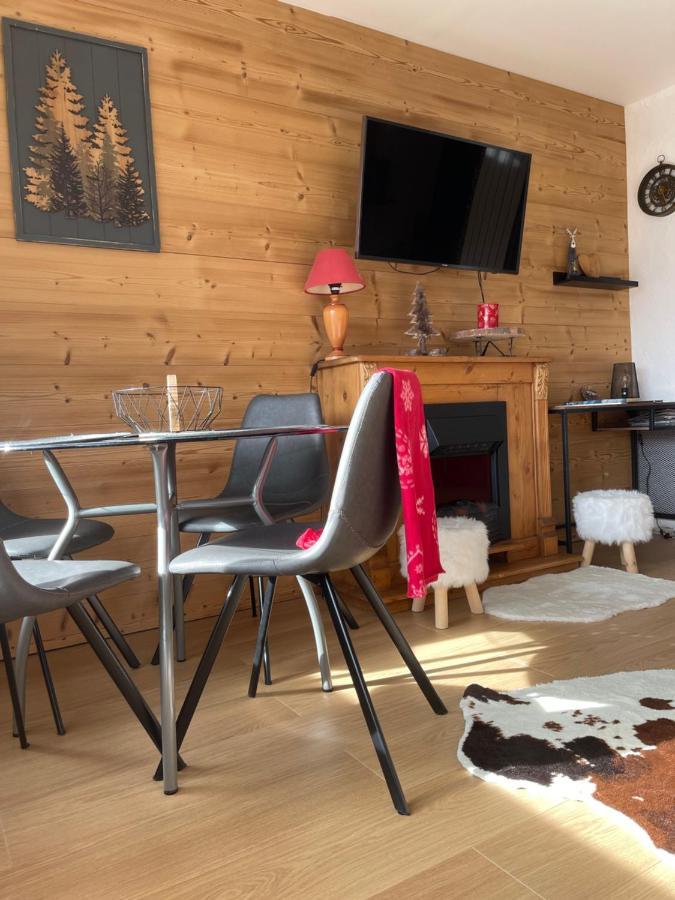Studio 2 Alpes Style Chalet Au Pied De Telesiege Du Diable 레두잘프 외부 사진