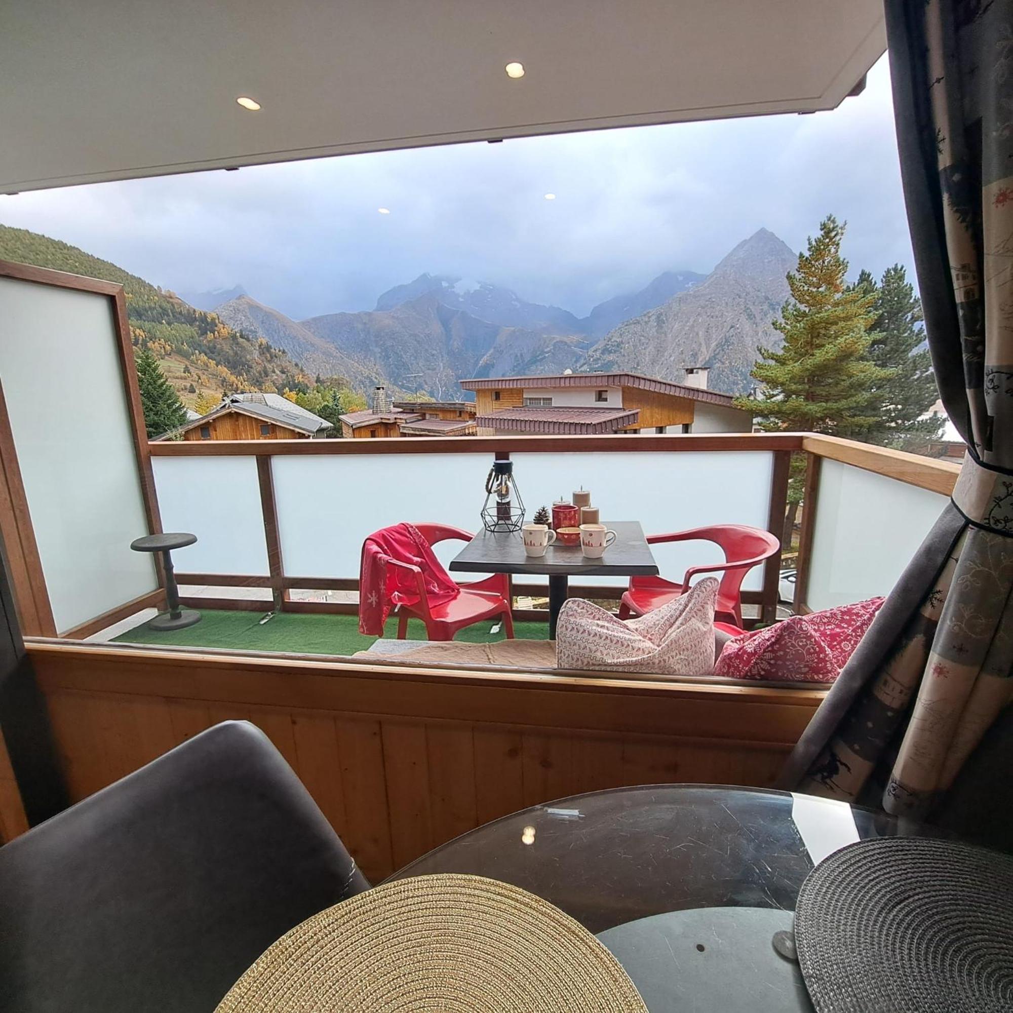 Studio 2 Alpes Style Chalet Au Pied De Telesiege Du Diable 레두잘프 외부 사진