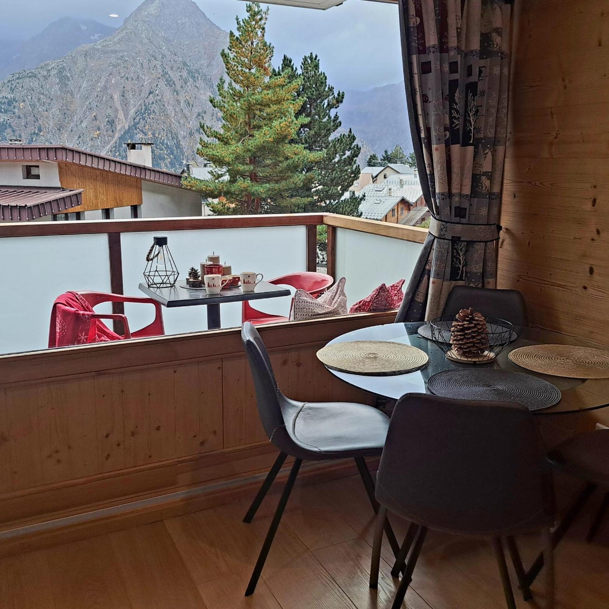 Studio 2 Alpes Style Chalet Au Pied De Telesiege Du Diable 레두잘프 외부 사진