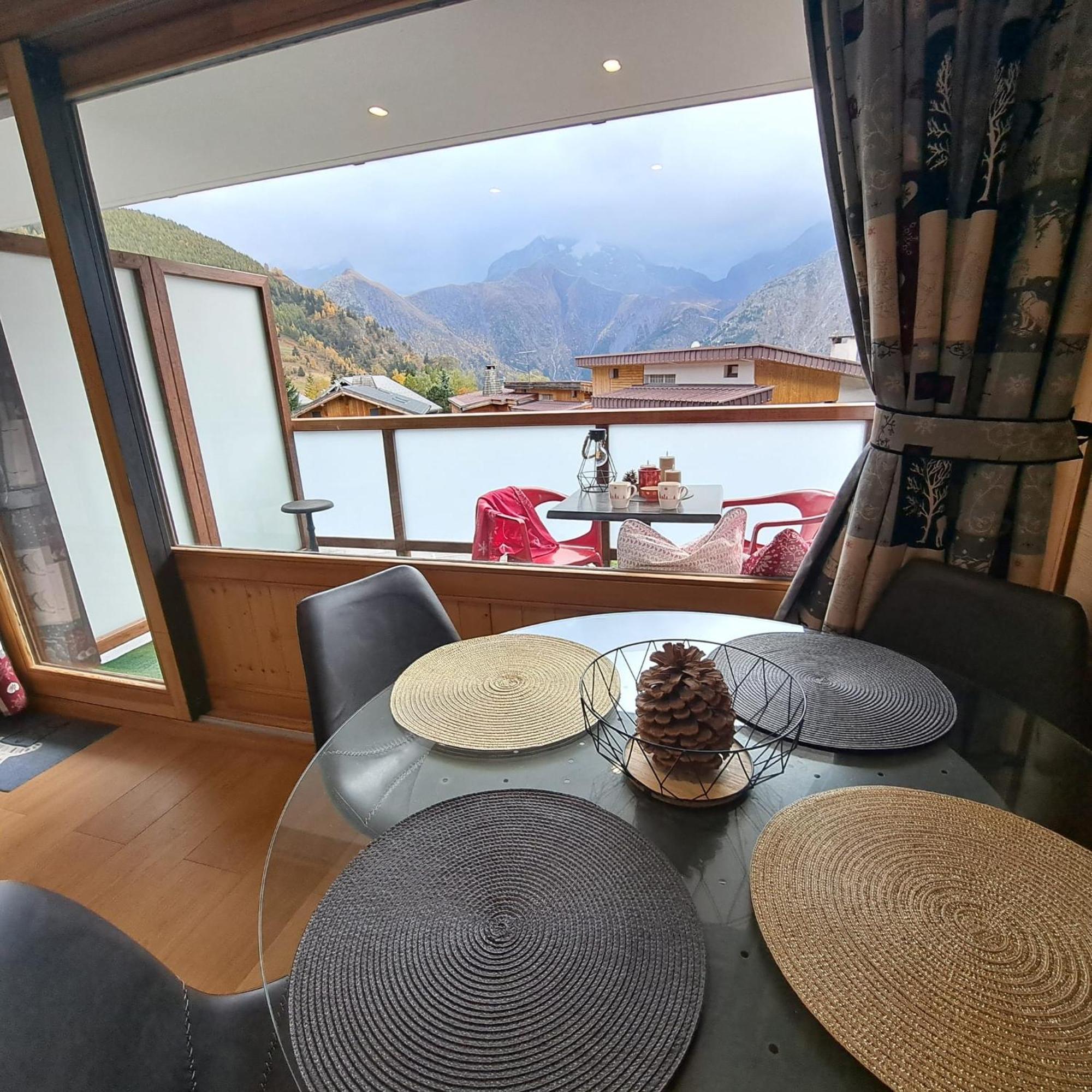 Studio 2 Alpes Style Chalet Au Pied De Telesiege Du Diable 레두잘프 외부 사진